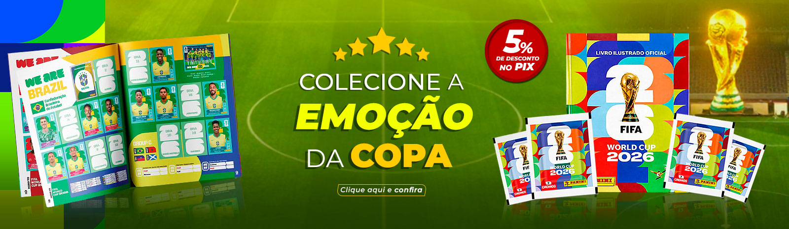 Colecione A Emoção Da Copa