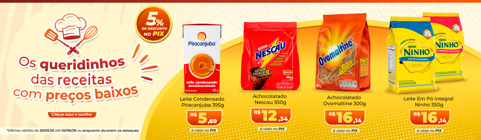 Os Queridinhos Das Receitas Com Preços Baixos