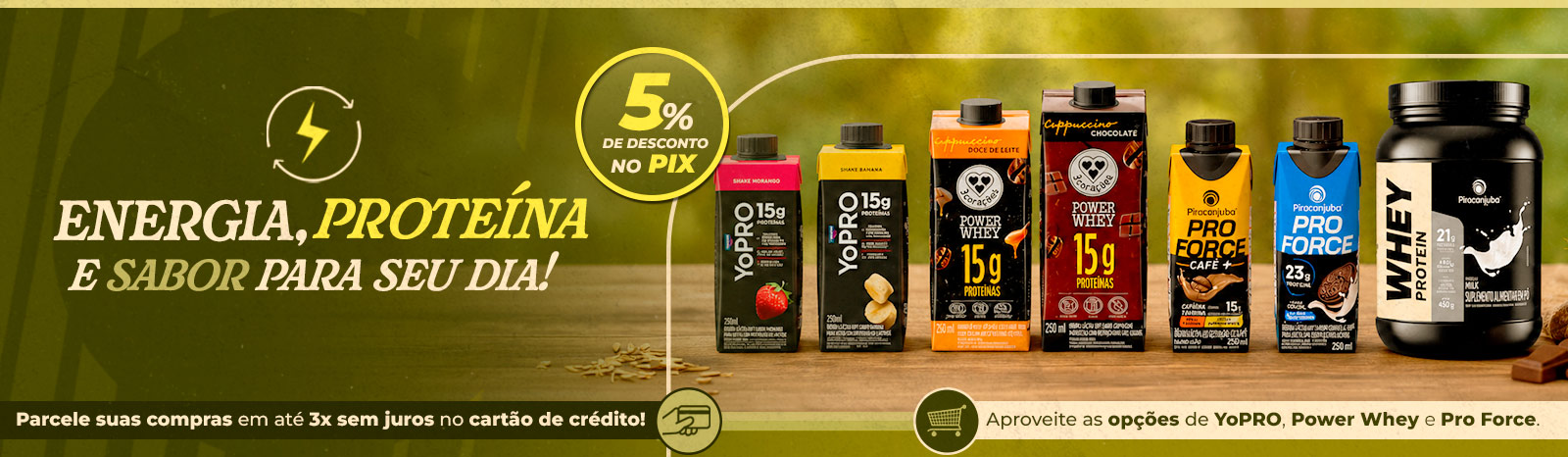 Energia Proteina E Sabor Para Seu Dia
