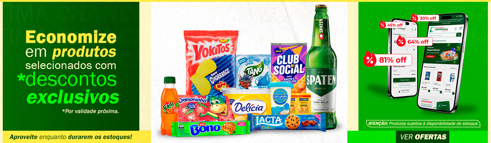 Descontos Exclusivos Produtos Selecionados Rebaixa