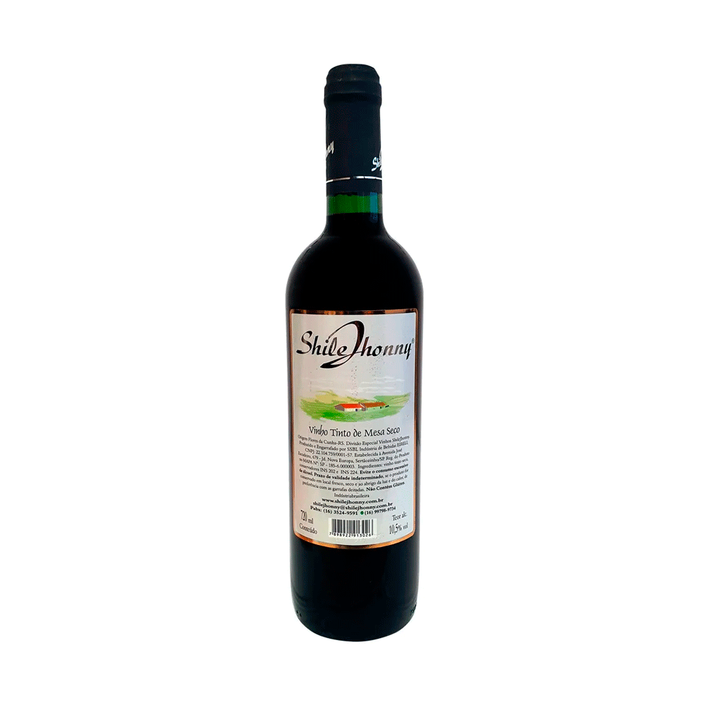 Vinho Jhonny 720ml Jhonny Tinto Seco